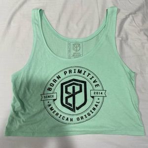 Born primitive cropped workout top
